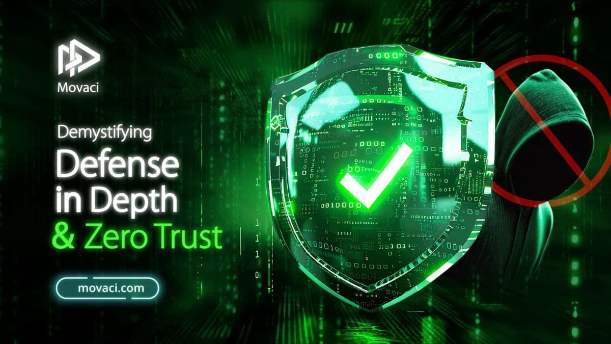 Defense in depth and zero trust security for small and medium businesses