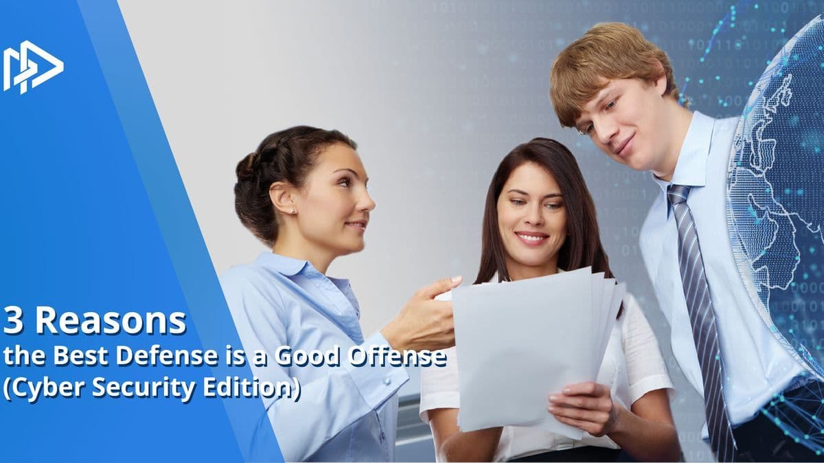 Cybersecurity offense and defense strategy for business security