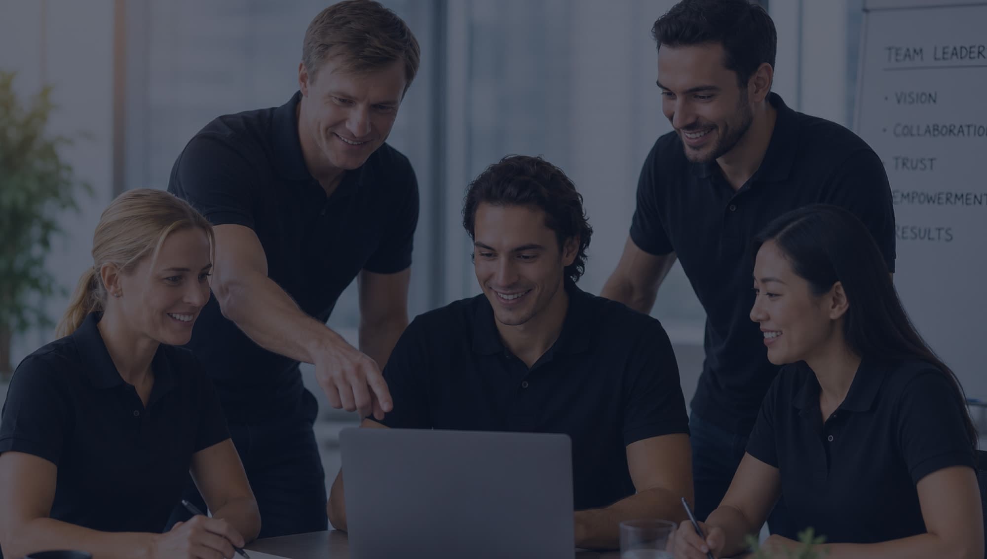Cybersecurity and IT Leadership Team visual for Movaci managed IT and cybersecurity services