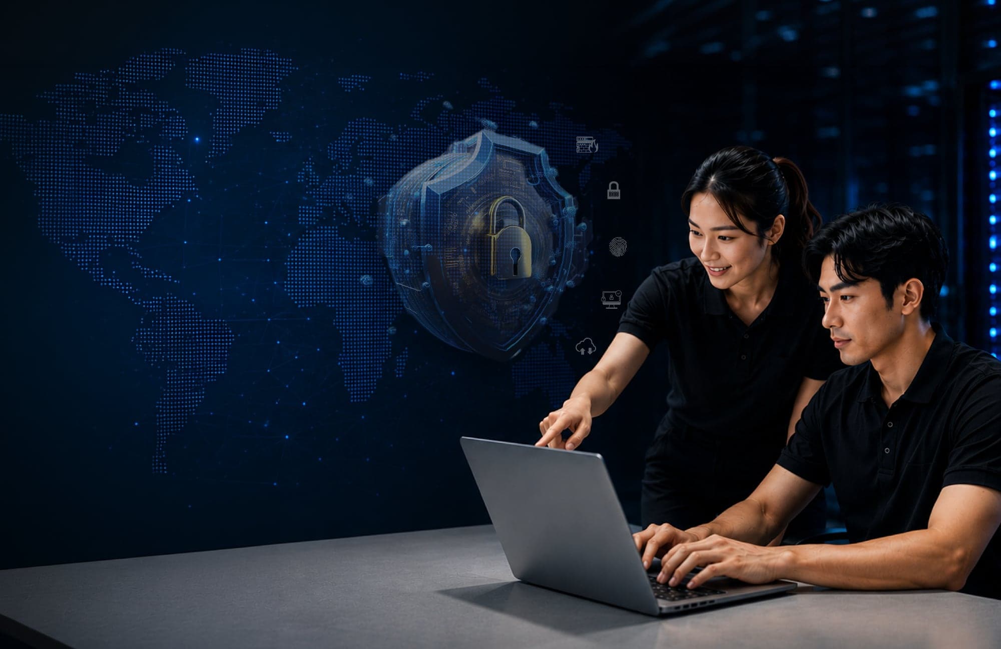 Movaci engineers supporting managed IT and security operations