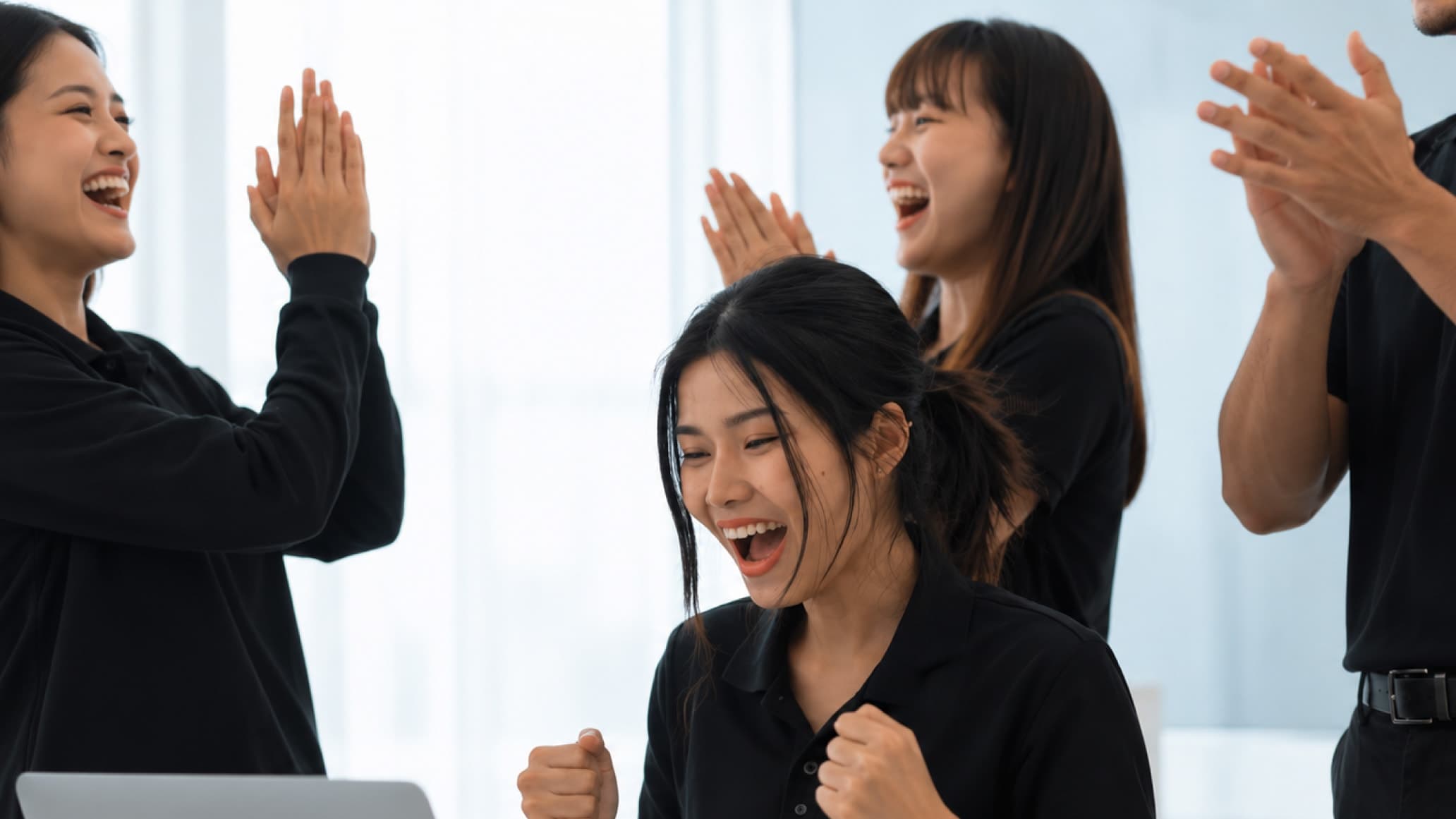 Customer success story environment supported by Movaci